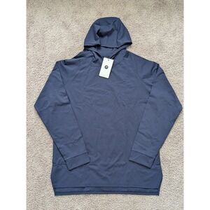 NWT Fioboc Hoodie Mens 2XL Pacific Blue Classic Fit Lightweight Pullover